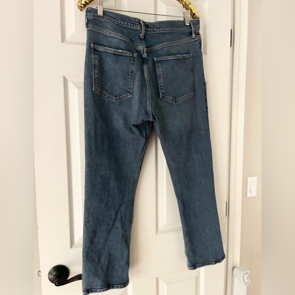 AGOLDE Riley High Rise Womens Jeans Straight Leg Size 31 - Picture 4 of 14